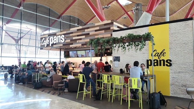 Ibersol inaugura dos Café Pans en el aeropuerto de Madrid-Barajas